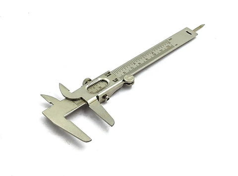 Pro Grade Non Digital Vernier Caliper For Metric And Imperial Measurements Inside Outside Depth And Step Easy Read