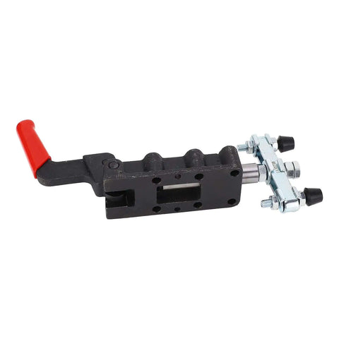 50mm Stroke Push Pull Toggle Clamp For Welding Heavy Duty High Carbon Steel Ergonomic Grippy Ribbed Plastic Handle
