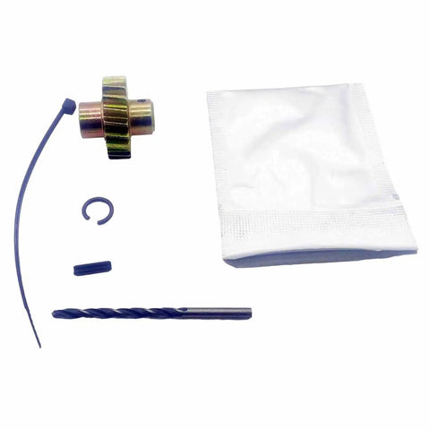 Seat Height Adjuster Repair Gear Kit For Chevy Tahoe 2007 To 2013 Brass Gear Replacement With Lubricant Adapter Sleeve Pin And Drill Bit