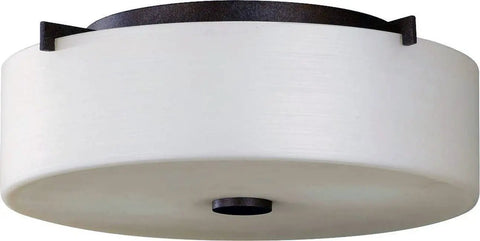 Sunset Drive Two Light Flush Mount Ceiling Light In Oil Rubbed Bronze For Hallways Living Rooms And Entryways Cozy Modern Rustic Vibe