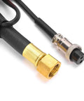 Air Cooled TIG Welding Torch With 13 Ft Cable 150A DC And 120A AC M16 Connector Two Pin Socket close-up