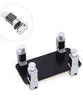Screen Fixation Clip Set For Phones And Tablets Adjustable Non Scratch Rubber Lining Clamps For Quick Easy Screen Repair
