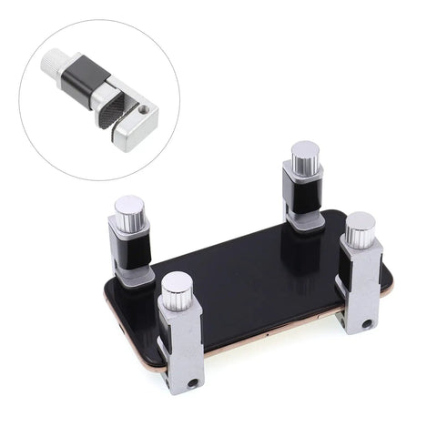 Screen Fixation Clip Set For Phones And Tablets Adjustable Non Scratch Rubber Lining Clamps For Quick Easy Screen Repair
