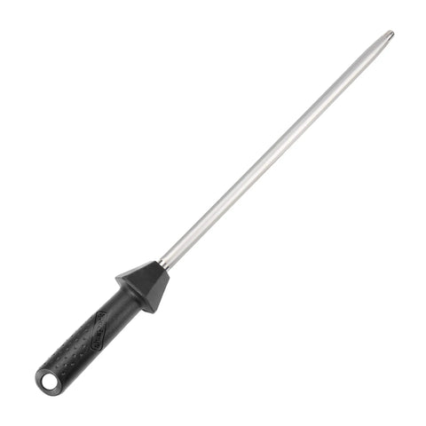 Diamond Sharpener Rod For Knives With Built-In Angle Guides, 12-Inch, Extra Fine 1200 Grit, Monocrystalline Diamond Coating