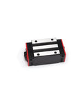 15mm Linear Guide Rail With Bearing Blocks HGH15CA HGW15CC, Precision Motion System for CNC, black and red bearing block design