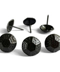 Straight Up Premium Black Metal Upholstery Tacks 100 Count With Sleek 19Mm Rounded Heads And Tough 23Mm Shafts for vintage craft projects.