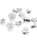 12 Piece Center Points Pin Woodworking Alignment Tool Set With Chrome Plated Dowel Center Marks in 6mm to 12mm sizes.