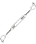 Top Shelf Hot Dip Galvanized Jaw To Jaw Turnbuckle 5/8 X 12 Inch 3500 Lbs for rigging and sun shades.