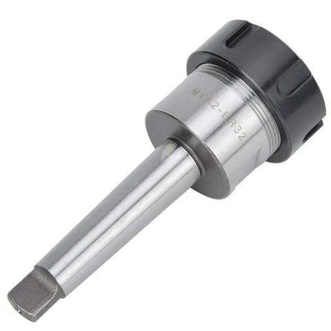 ER32 Collet Chuck for CNC Milling Machine Lathe and Drill Press with 1 to 20mm Clamping Range, High Speed Steel Morse Taper Shank Tool Holder
