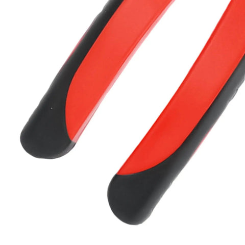 Close-up of the handles of the 8 Inch Electric Wire Stripper And Cable Cutting Tool made from durable materials for heavy duty use.