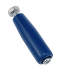 Blue M10 Revolving Handle With Bakelite Hand Wheel And Threaded Shaft Trailer Crank With Nut For Lathe