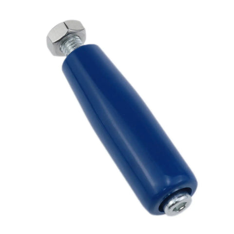 Blue M10 Revolving Handle With Bakelite Hand Wheel And Threaded Shaft Trailer Crank With Nut For Lathe