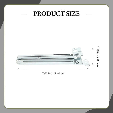 Table Lift Up Hinge Bracket Drafting Table Workbench Adjustable Desk Angle Cold Rolled Steel Construction 7.64 Inch Folded Length