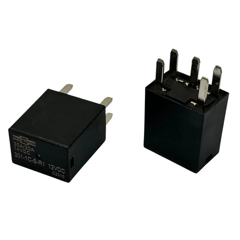 12V DC SPDT Power Relay 4 Pin 35A Beefy High Current Relay Set Of 2 For Automotive And Industrial Use Durable Coil