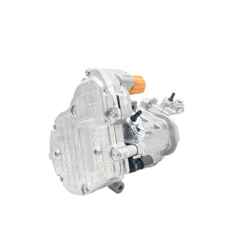 Straight Shooter Electric Air Conditioning Compressor Fits Mercedes Cla C118 Eqa 2015 Through 2020 Esba34C aluminum housing with connector.