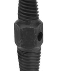 Heavy Duty Broken Screw Extractor Kit For Plumbers With Chrome Steel Dual Head Design To Pull Damaged Bolts From Faucet Pipes And Make Quick Home Repairs Without A Hassle, close-up
