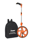 Distance Measuring Wheel With Feet And Inches Readout, Collapsible Folding Design, Portable Mechanical Wheel With Carrying Bag