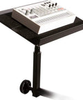 Keyboard Stand Tray Accessory For 1 Inch Tubing Fits Gear Like Small Mixers Synth Modules with Posi Lok and Secure Hook