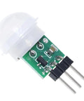 IR Pyroelectric Infrared PIR Motion Sensor Module AM312 DC 2 7 To 12V Plug And Play Easy Install No Fuss Detection For Arrival High Reliability Electronic Component With Stable Performance. white PIR sensor module with 3-pin header