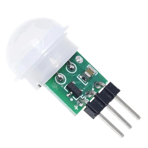 IR Pyroelectric Infrared PIR Motion Sensor Module AM312 DC 2 7 To 12V Plug And Play Easy Install No Fuss Detection For Arrival High Reliability Electronic Component With Stable Performance. white PIR sensor module with 3-pin header