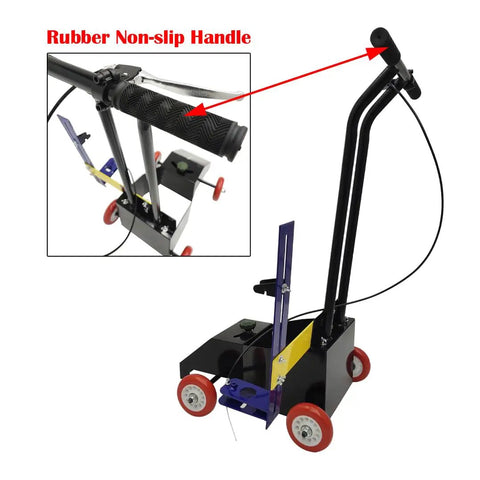 Heck Of A Multifunction Line Marking Machine That Renders Crisp Roads And Parking Lots With Zero Sweat Precision And Quick Width Tweaks For School Zones Or Garages with rubber non-slip handle.