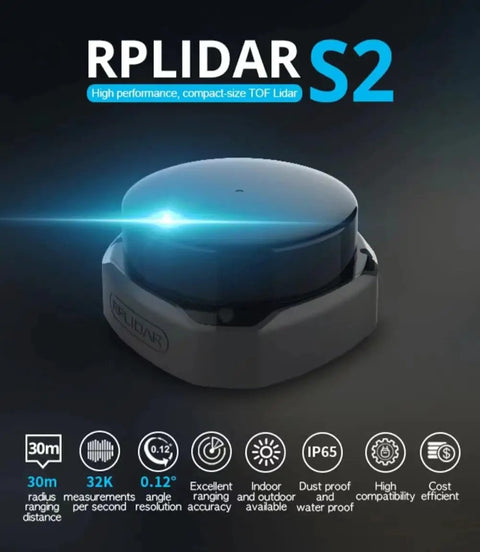 360 Degree 30m Lidar Sensor For Obstacle Avoidance And AGV Navigation, Pro Grade SLAM Lidar Scanner, environment scanning