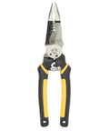 All In One Heavy Duty Longnose Multitool Pliers With Shears And Cable Cutter for 6 32 And 8 32 Bolts, Wire Stripping, Forged Steel