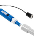 ORP Probe Replacement Sensor For Hayward Sense And Dispense Systems And OmniLogic Controllers shown with cap and wire