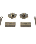 Rustproof Zinc Alloy Latch Lock With Vintage Mini Padlock And Keys For Retro Wooden Boxes Jewelry Cases And Cabinets