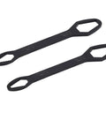 Double End Self Tightening Wrench Set For 8 To 22mm 2 Piece Handy Tool Kit For Quick Nut Gripping No Slip Clamp Easy Home Repair