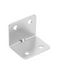 100 Pack Heavy Duty Stainless Steel L Brackets 11.8 Inch Corner Braces For Furniture Repair And Shelf Support built like a tank, silver angle bracket.