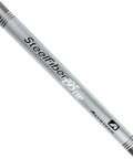 Top Shelf SteelFiber i95 Golf Iron Shafts Complete Five Through Pitching Wedge Set Regular Flex lightweight graphite iron shaft close-up.