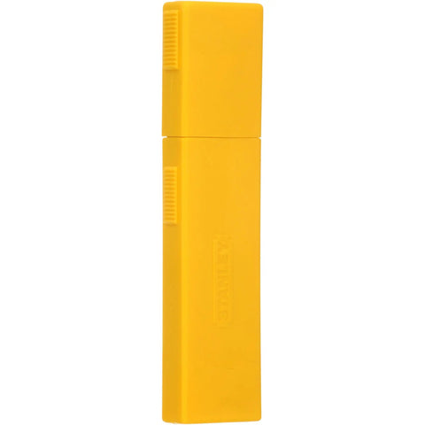 Yellow dispenser for Replacement 25mm Snap-Off Blade With Dispenser For Heavy Duty Quick-Point Utility Knife Fits Most 25mm Snap-Off Knives 11-325T