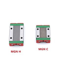 High Precision Miniature MGN7C Linear Guide Rail Kit With Smooth Slide System Includes 800mm Rails Four Carriages For DIY CNC Builds, MGN H and MGN C blocks