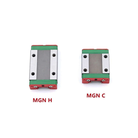 High Precision Miniature MGN7C Linear Guide Rail Kit With Smooth Slide System Includes 800mm Rails Four Carriages For DIY CNC Builds, MGN H and MGN C blocks