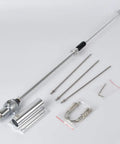 Beefy UHF Mobile Antenna For 350 To 500MHz Repeater Use 100W High Power Aluminum Alloy Body 6dBi Gain Vertical Polarization