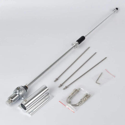 Beefy UHF Mobile Antenna For 350 To 500MHz Repeater Use 100W High Power Aluminum Alloy Body 6dBi Gain Vertical Polarization