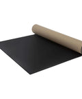 Sticky Back Neoprene Foam Sheet With Adhesive Backing One Eighth Inch Thick Twelve By Twenty Four Inches rolled out on white background