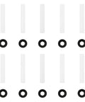 Ten Sets Garage Door Hardware Kit With Static Scroll Wheel Sleeves Roller Shaft Nuts Hinges Bearings And Gaskets layout view