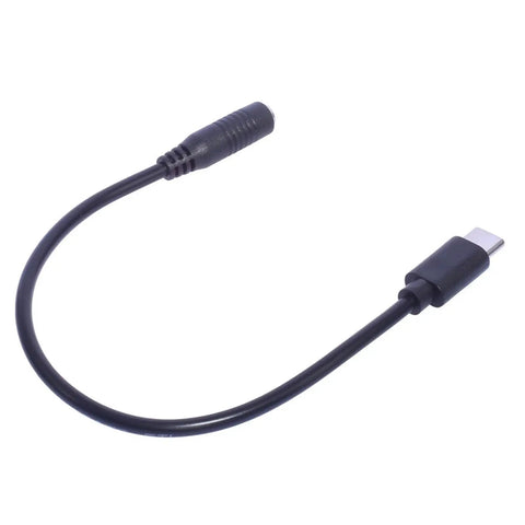 Beast Mode USB C Extension Cable For Rapid Charge Plus Steady Data Flow Fits Phones Tablets Headphones Controllers Hella Durable Braided Mesh Plug In Ready Daily Driver, showing Type C to 3.5mm connector.