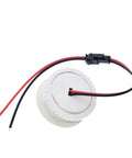 Back view of Smart 220V 50Hz PIR Infrared Motion Sensor Ceiling Light With Auto On Off Switch Hands Free Human Induction Lamp