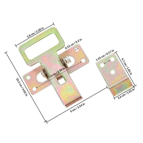 Heavy Duty Sofa Position Buckles Set For Secure Stable Couch Connections That Installs Fast And Keeps Sofa Frames Aligned Cushions From Slipping