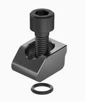 Heavy Duty Multi Station Visе For CNC Machining Featuring Solid Mini Clamp With Strong Grip And Tight Parallelism For Precision Heavy Cutting Jobs In Any Workshop Setting, close-up of clamping mechanism.