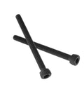2Pcs Heavy Duty M16 X 120Mm Hex Socket Head Cap Screws Bolts, 12.9 Grade Carbon Steel Allen Drive Fasteners With Full Thread And Black Oxide Coating
