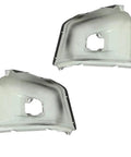 Sick New Front Bumper End Cap Kit Fits Your 2014-2021 Toyota Tundra SR TRD Pro Limited CrewMax Double Cab Without Park Assist For That Fresh Rock Solid Look, pair