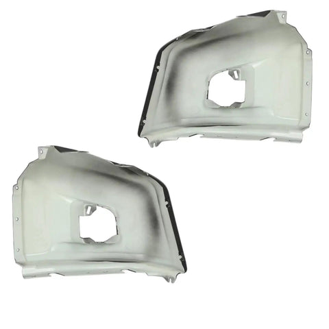 Sick New Front Bumper End Cap Kit Fits Your 2014-2021 Toyota Tundra SR TRD Pro Limited CrewMax Double Cab Without Park Assist For That Fresh Rock Solid Look, pair