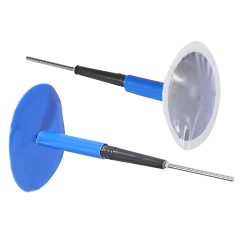 Heavy duty rubber mushroom plug patch from the 24 Piece Universal Tubeless Tire Puncture Repair Kit for cars, motorcycles, and EVs.