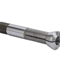 Collet Replacement Set For Grinding Machines, High Hardness Sharpener Chuck With M20 Thread, showing threaded section and clamping end.