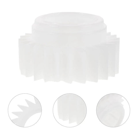 Washer Clutch Ratchet Replacement Part With Durable Plastic For Smooth Operation And Everyday Laundry Fix In Home Washers Boss Level Wear Resistant Gear For Easy Maintenance And Reliable Laundry Repair, white plastic gear
