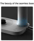Sleek 850Ml Electric Brewing Kettle With Quick Boil Tech And Smart Auto Pour close-up of seamless base construction.